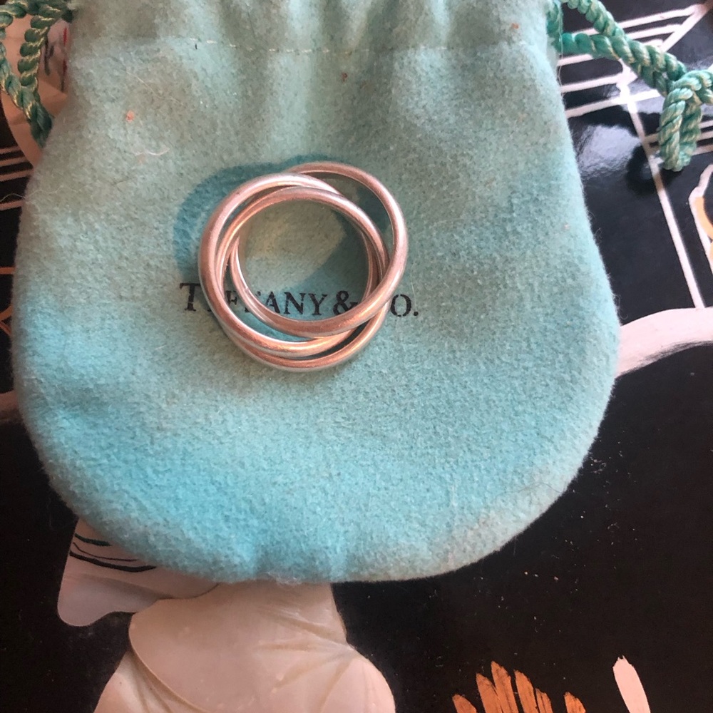 Tiffany & Co. Silver Rolling Ring